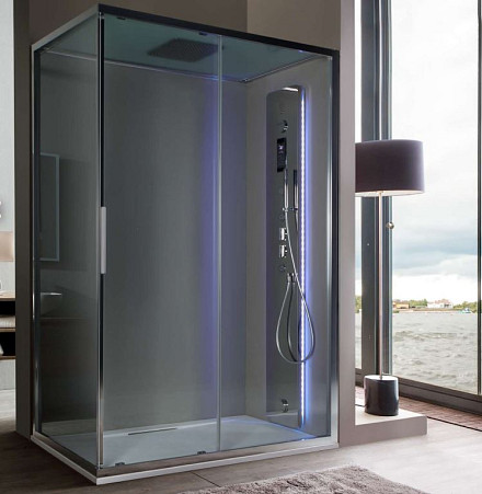 Kinedo SX 6 Vapor Porta scorrevole +parete fissa-8.JPG